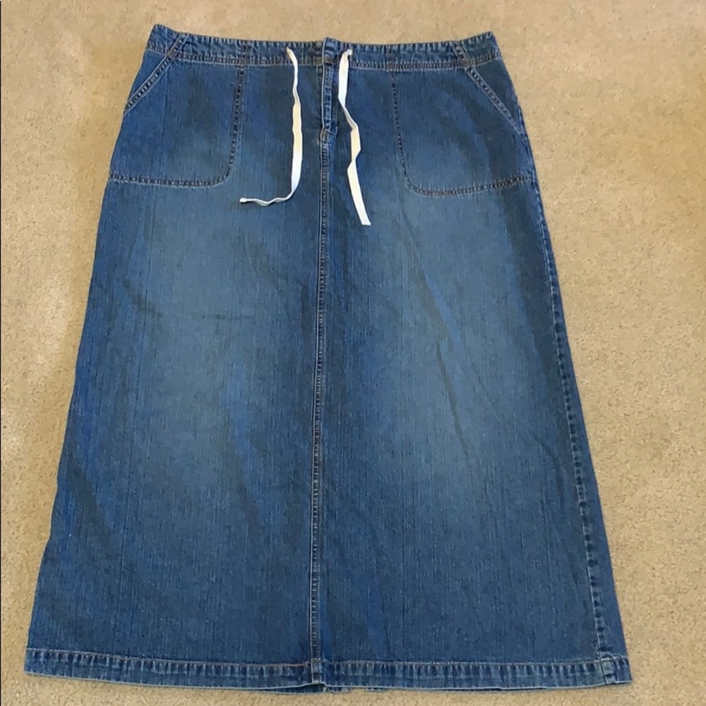 Women’s denim skirt